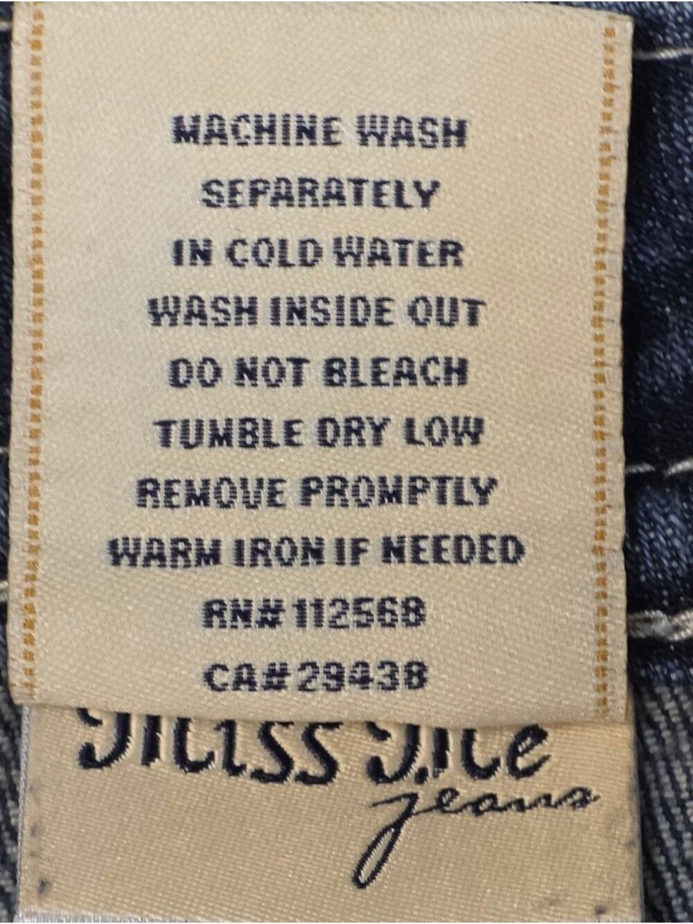 Miss Me Western Glam Bootcut Jeans 30 Y2K Cowgirl Bling Denim - Picture 11 of 11